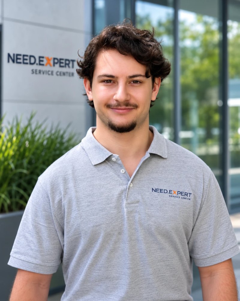 Porträt von David Kaplan, Leiter des Geschäftsbereichs Hybrid Service Center